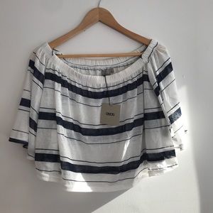 ASOS off the shoulder blouse